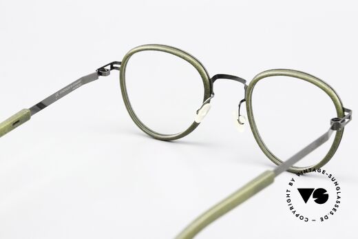 Mykita Mylon Palm Frame Khaki / Shiny Graphite, frame can of course be fitted with any lenses, Made for Men and Women