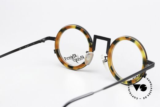 Robert Rüdger 240 Insider Vintage Eyeglasses, futuristic frame in size 42-26; 1st class craftsmanship, Made for Men and Women