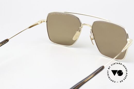 DITA Flight Seven Gold-Plated Titan Frame, unworn, with original DITA case and cleaning cloth, Made for Men