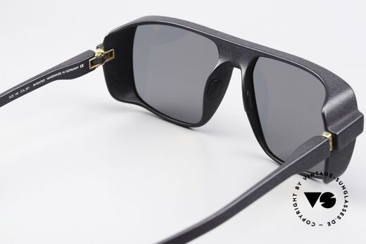 Mykita Mylon Daggoo Pitch Black Gunmetal Flash, frame can of course be fitted with any lenses, Made for Men