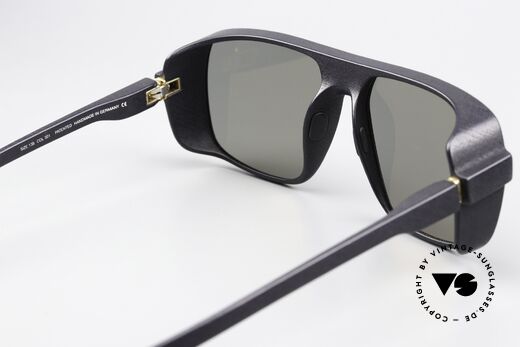 Mykita Mylon Daggoo Pitch Black Lightgold Flash, frame can of course be fitted with any lenses, Made for Men