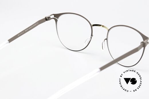 Mykita Giorgio Ladies Panto Gold Terra, flexible frame can be glazed as desired (optical / sun), Made for Women