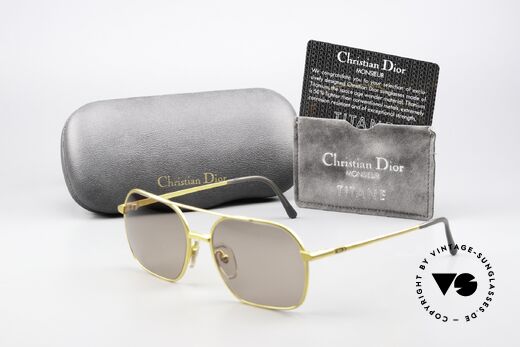 Christian Dior 2364 80's Men's Glasses Titanium, unworn (like all our rare vintage Dior), size 58/18, Made for Men Christian Dior 2364 80's Men's Glasses Titanium, unworn (like all our rare vintage Dior), size 58/18, Made for Men