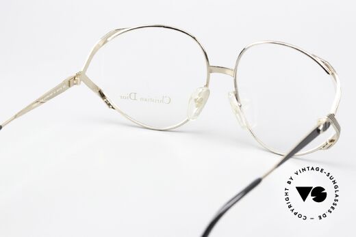 Christian Dior 2387 80's Frame Oversized Design, demos can be replaced optionally, size 58-16, Made for Women