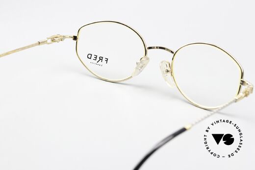 Fred Maldives Unisex 90's Luxury Glasses, NO RETRO, but original 90's commodity; rarity & vertu, Made for Men and Women