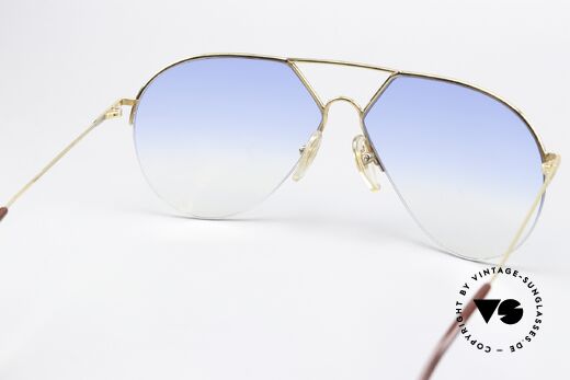 Alpina TR4 Style Rare 80's Aviator Shades, lenses (100% UV) can be replaced with prescriptions, Made for Men