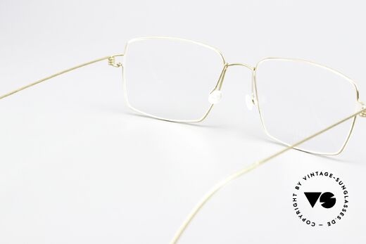 Lindberg Gary Air Titan Rim Square Titanium Frame Men, simple & strong frame: free from screws, rivets & welds, Made for Men