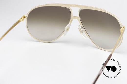 Alpina M1 West Germany Shades 1987, golden front, gold-plated cover & NEW SUN LENSES, Made for Men and Women