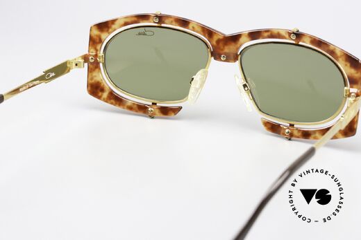 Cazal 872 Crazy Sunglasses 1990's, NO retro sunglasses, but a 35 years old rarity, vertu!, Made for Men and Women