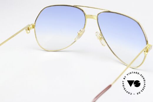 Cartier Vendome Santos - L With Light Blue Sun Lenses, unworn, new old stock (NOS), with full original packing, Made for Men