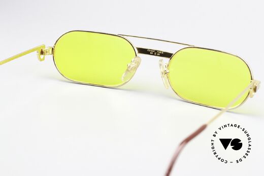 Cartier MUST Santos - S Luminor Kalichrome Lenses, unworn; vertu (unique lenses with Luminor engraving), Made for Men and Women