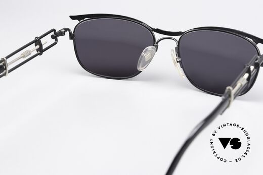 Jean Paul Gaultier 56-4171 Adjustable Temple Length 90s, lenses (100% UV) could be replaced with prescriptions, Made for Men and Women
