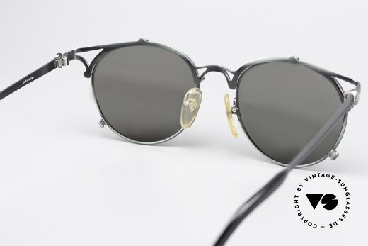 Jean Paul Gaultier 56-2171 Fir Green Metallic Frame 90s, NO RETRO fashion, but an old unique rarity from 1994, Made for Men and Women