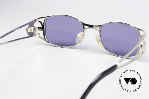 Jean Paul Gaultier 58-5101 Rare Steampunk Sunglasses, the sun lenses (100% UV) can be replaced optionally, Made for Men and Women