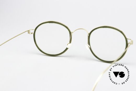 Lindberg Lex 47 Air Titan Rim Minimalist Panto Glasses, orig. Lindberg DEMO lenses can be replaced optionally, Made for Men and Women