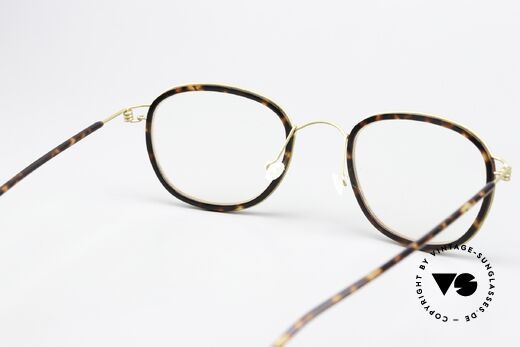 Lindberg Max 48 Air Titan Rim Titan Frame Acetate Cover, orig. Lindberg DEMO lenses can be replaced optionally, Made for Men and Women