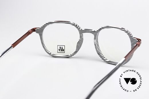 JF Rey JF2949 Panto Specs Ladies & Gents, fancy unisex model with fire red & black/white pattern, Made for Men and Women