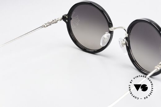 Chrome Hearts Moist Rockstar Sunglasses 2017, slightly mirrored sun lenses with 100% UV protection, Made for Men and Women