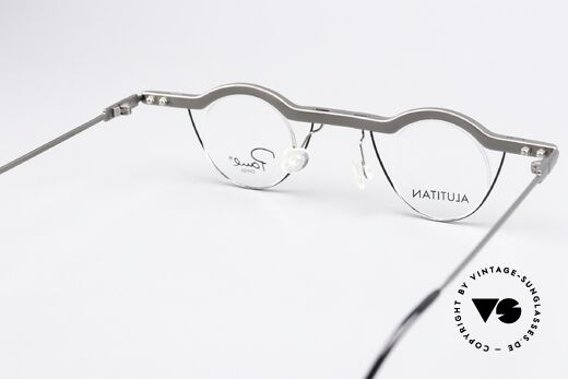 Paul Chiol 2019 Bauhaus Eyeglasses Titanium, size is ideal for high prescriptions, but not varifocal, Made for Men and Women