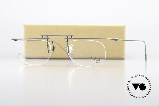 Paul Chiol 09 Square Architects Frame, the frame can be glazed as desired (even varifocal), Made for Men and Women Paul Chiol 09 Square Architects Frame, the frame can be glazed as desired (even varifocal), Made for Men and Women