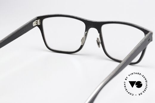Lucas de Stael Minotaure MR 01 Genuine Cow Leather Frame, the frame can be glazed as desired (progressive vision), Made for Men