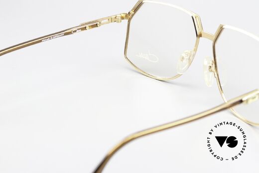 Cazal 738 True Vintage Eyeglasses, the frame (in size 61/15) is made for lenses of any kind, Made for Men