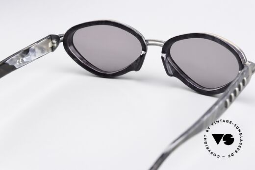 Jean Paul Gaultier 56-0015 Steampunk 90's Sunglasses, the frame can be glazed with optical lenses, too, Made for Men and Women