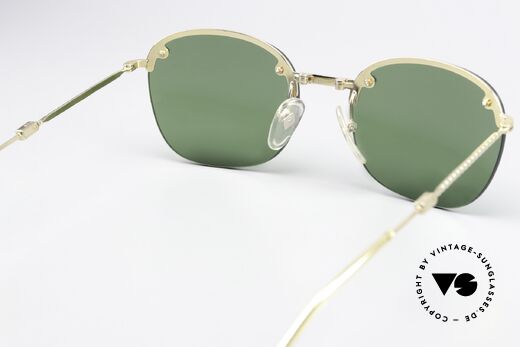 Jean Paul Gaultier 58-0171 Foldable Sunglasses 90's, NO retro frame, but a Gaultier Original from 1995, Made for Men and Women
