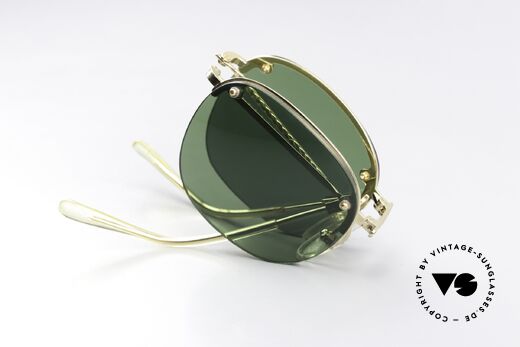 Jean Paul Gaultier 58-0171 Foldable Sunglasses 90's, Size: medium, Made for Men and Women Jean Paul Gaultier 58-0171 Foldable Sunglasses 90's, Size: medium, Made for Men and Women