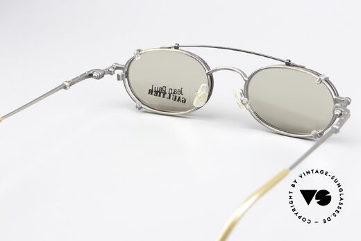 Jean Paul Gaultier 55-0012 Vintage Frame With Clip On, Size: medium, Made for Men and Women