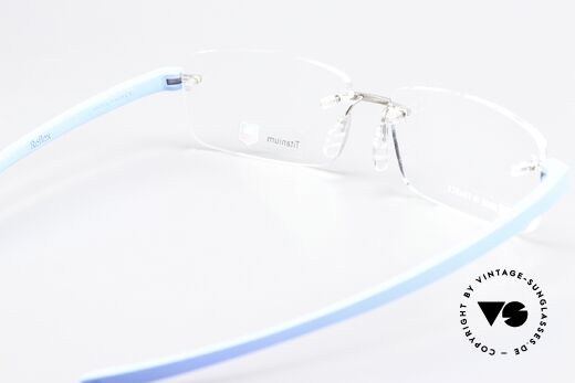 Tag Heuer 3942 Reflex Rimless Titanium Frame, Size: extra large, Made for Men