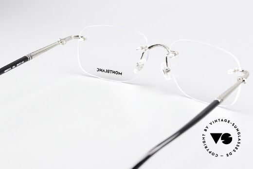 Montblanc MB0071O Rimless Frame Made In Japan, unworn gentlemen's model with orig. Montblanc case, Made for Men