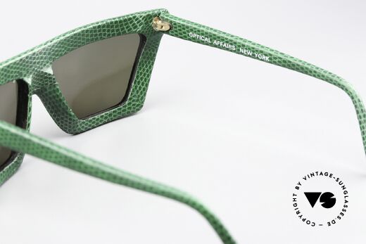 Christian Roth KL 1987 Genuine Green Lizard Skin, Size: medium, Made for Women