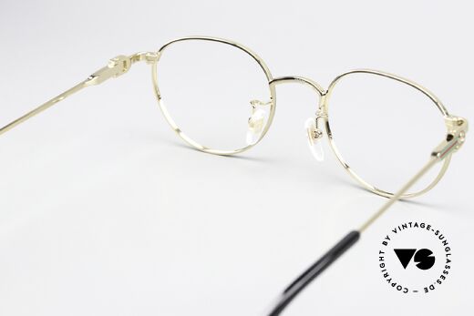 Gucci GG1613OJ Panto Gold Black 49mm, frame can be fitted with any lenses (varifocal), Made for Men and Women