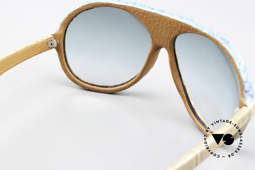 Christian Roth 's Own Genuine Alligator Skin Frame, unworn vintage rarity, absolutely one of a kind, Made for Men