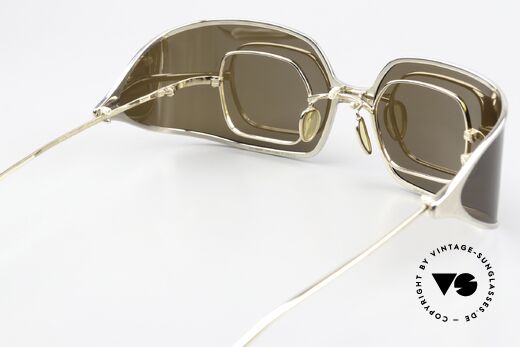 Christian Roth 14004 Two Glasses In One Model, unworn rarity (available at the time at "Air France"), Made for Men and Women