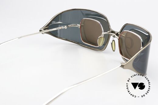 Christian Roth 14004 2 In 1 Glasses Made in Japan, unworn rarity (available at the time at "Air France"), Made for Men and Women