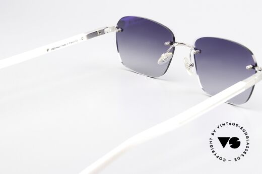 Fred Move F1 Square Rimless Sunglasses, demos have been replaced with new high-end sun lenses, Made for Men and Women