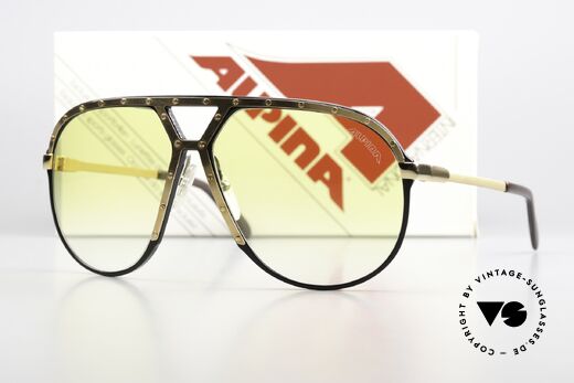 Alpina M1 Rare 80's Fashion Accessory, the old legend in untouched condition, size 64/14, Made for Men