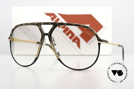Alpina M1 With Slightly Tinted Lenses, the old legend in untouched condition, size 64/14, Made for Men Alpina M1 With Slightly Tinted Lenses, the old legend in untouched condition, size 64/14, Made for Men