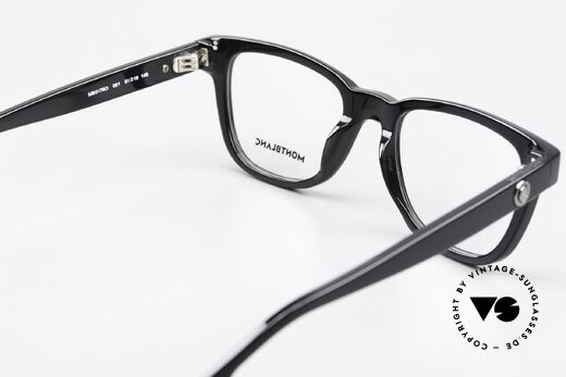 Montblanc MB0178O Full Rim Eyeglasses Black, unworn MONTBLANC eyewear + orig. Montblanc case, Made for Men