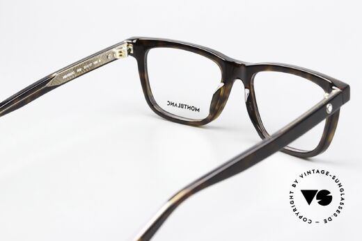 Montblanc MB0322O Full Rim Acetate Tortoise, frame (M size) can be glazed with lenses of any kind, Made for Men and Women