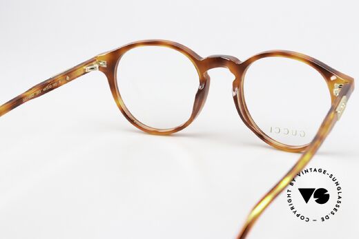 Gucci GG1160O Acetate Frame Panto Tortoise, frame can be fitted with any lenses (varifocal), Made for Men and Women