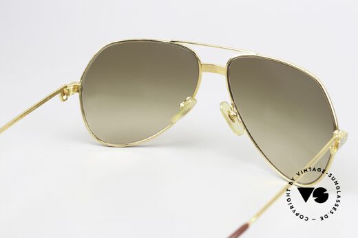 Cartier Vendome Santos - M Aviator Brown Gradient, 2. hand model, but in mint condition + orig. Cartier box, Made for Men and Women