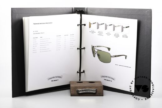 Chrome Hearts Eyewear Catalog With The Fuck You Models, Size: extra large, Made for Men and Women