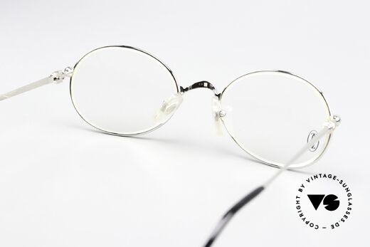 Cartier Saturne - S Oval Luxury Frame Unisex, the lens height is 35mm = suitable for progressive vision, Made for Men and Women