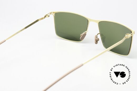 Mykita Alvin Classic Sunglasses Gold, sun lenses (100% UV) can be replaced with prescriptions, Made for Men and Women
