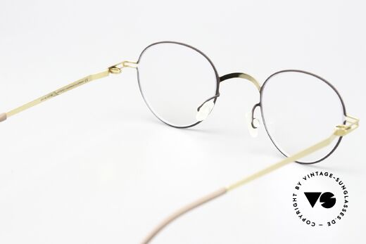 Mykita Birger Roundish Glasses Unisex, innovative flexible frame construction in SMALL size, Made for Men and Women