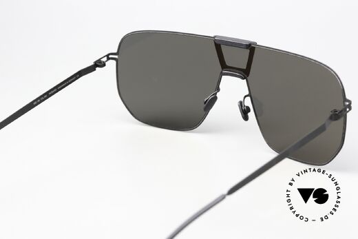 Mykita Mylon Cayenne Black Pitch Black Dark Grey, light and comfortable sunglasses from 2015, Made for Men and Women