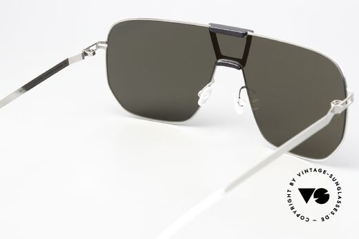 Mykita Mylon Cayenne Black Shiny Silver Flash, light and comfortable sunglasses from 2015, Made for Men and Women